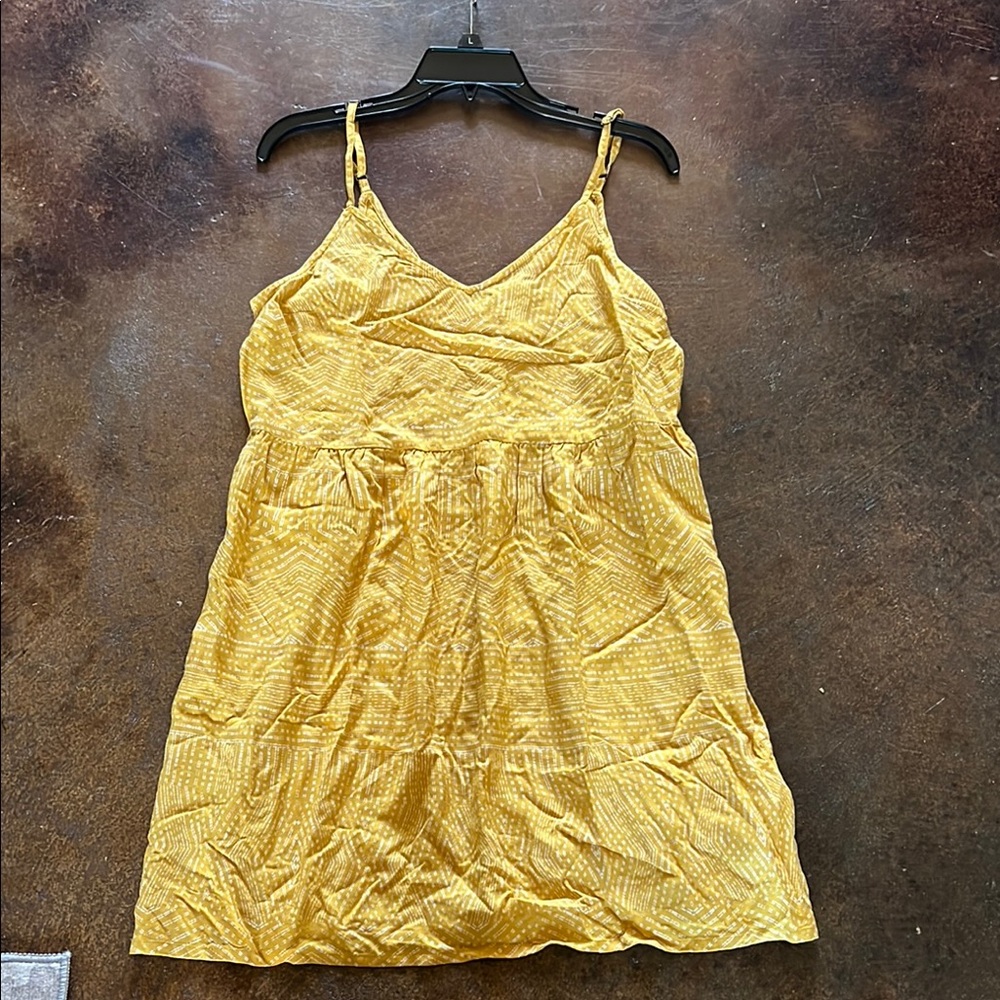 Yellow Sleeveless Dress
